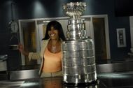 CSI Miami Cast Pose With The Stanley Cup - Source: Getty
